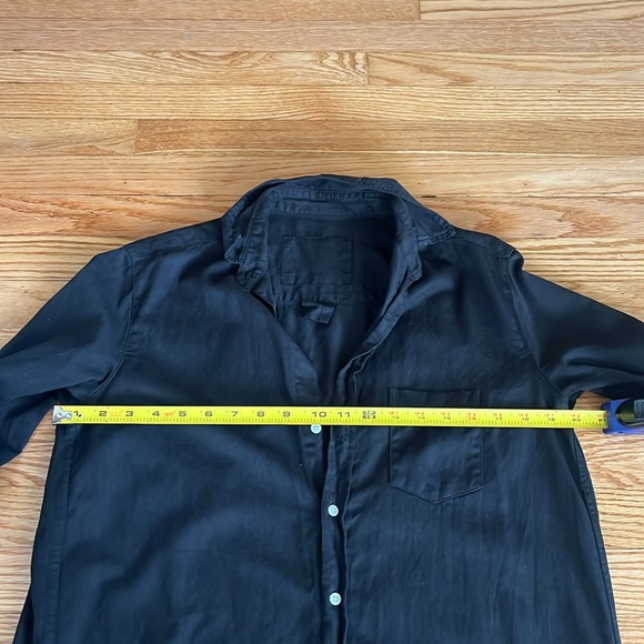 Frank & Eileen Mary Classic Shirtdress Famous Denim Black - Picture 8 of 11